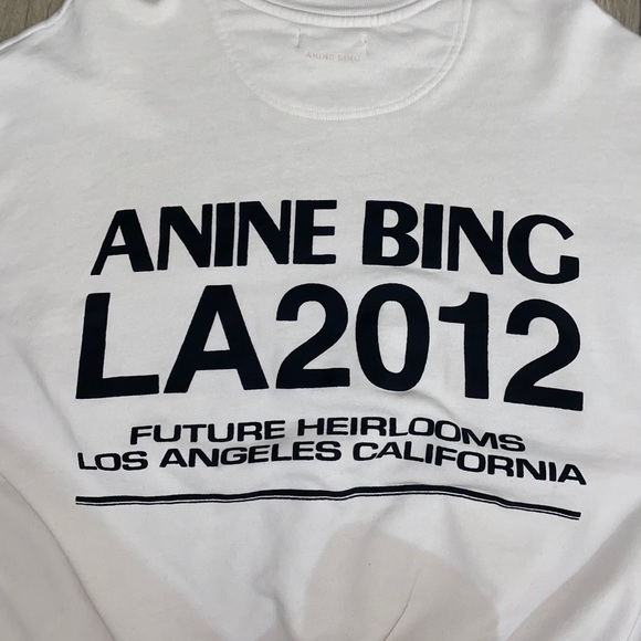 ANINE BING JACI SWEATSHIRT BING LA - Picture 8 of 10